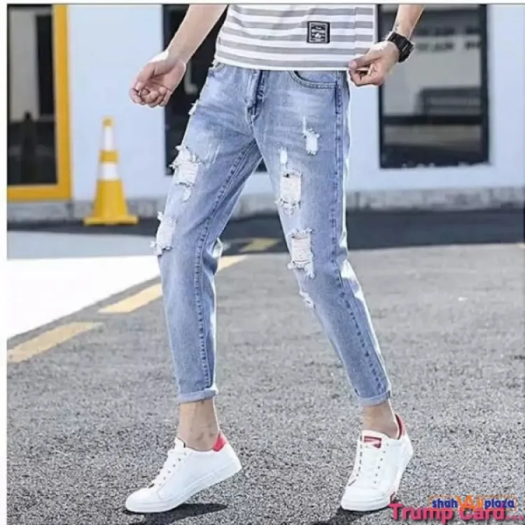 Export Quality Denim Jeans Pant For Stylist Men"s