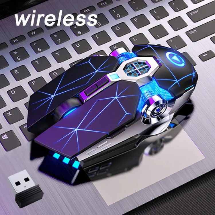 Wireless Gaming Mouse 7 Buttons LED Optical USB Computer Mouse Gamer Mice Silent Mouse For PC laptop