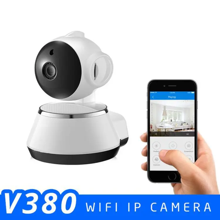 WiFi IP Camera V380 IP Camera 360 Degree CCTV Camera a Wireless Mini CC Camera IP Webcam Wireless CCTV Camera 360 Degree IP Camera