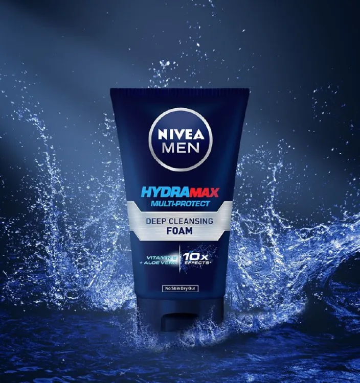 Nivea Men Hydramax Multi-Protect Deep Cleansing Foam 100g